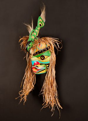 Salmon Rattle Mask