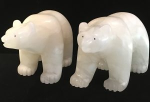 Alabaster Polar Bears Alabaster Polar Bears by Howard Moose