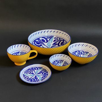 Hummingbird Porcelain Dish Set