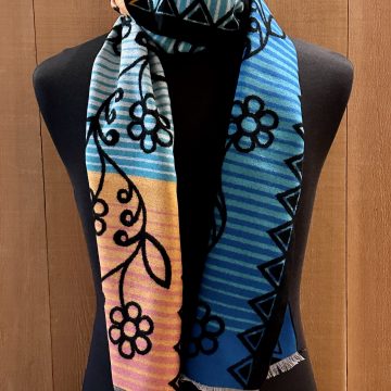 Brushed Silk Scarves