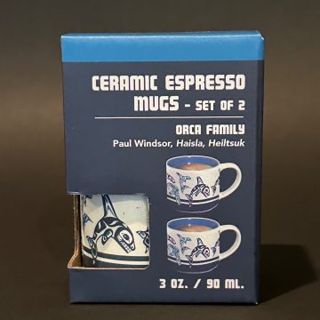 Native Design Ceramic Espresso Mugs