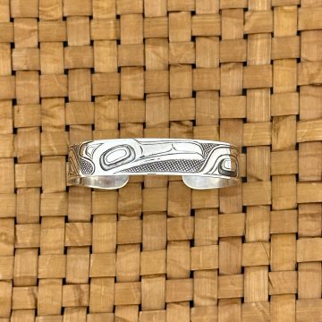 Silver Kingfisher Bracelet