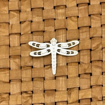 Silver Cut-out Dragonfly Pendant