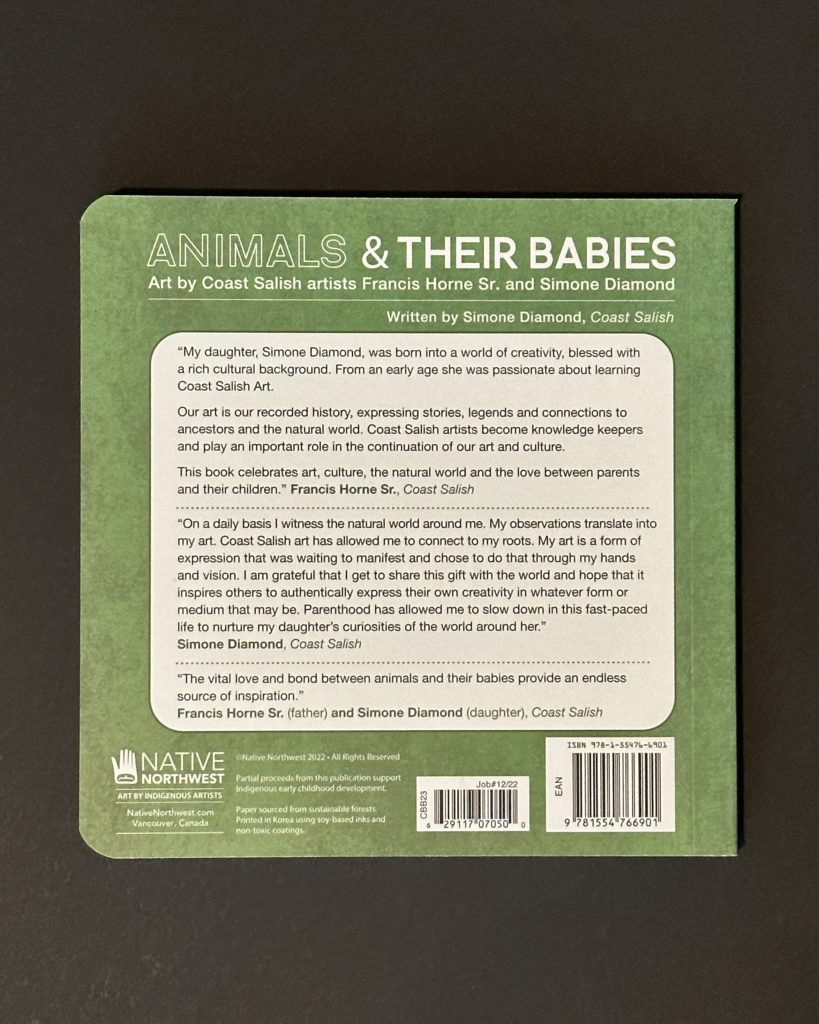 Animals & Their Babies Board Book • Spirit Gallery