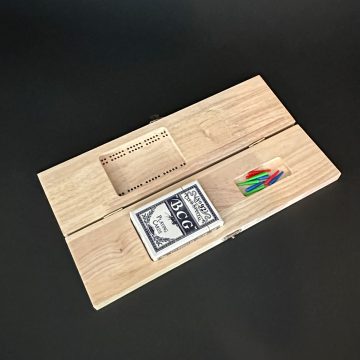 Eagle & Salmon Cribbage Board