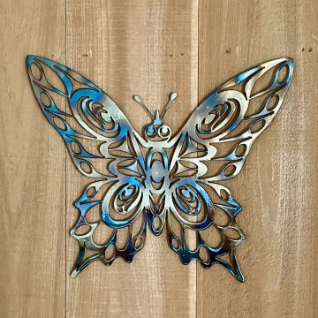 Steel Cut-out Butterfly Panel