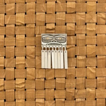 Silver Chilkat Pendant