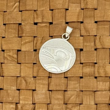 Silver Wolf Pendant