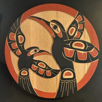 Hummingbirds Panel
