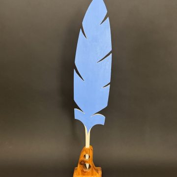 Cedar Humpback Whale Feather