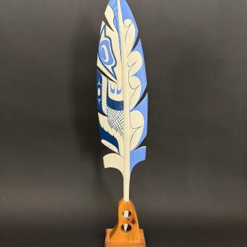 Cedar Humpback Whale Feather