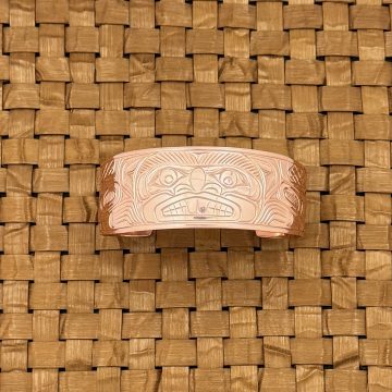 Copper Beaver Bracelet
