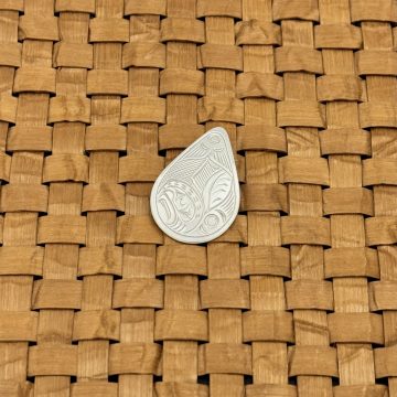 Silver Salmon Pendant