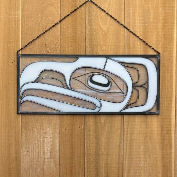 Eagle Spirit Stained Glass Panel