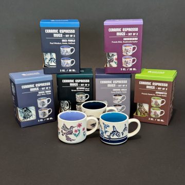 Native Design Ceramic Espresso Mugs