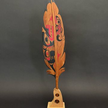 Bear & Salmon Feather
