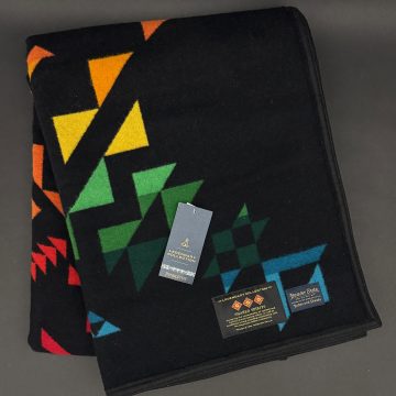 Shared Spirits (Black Multi) Blanket – Pendleton
