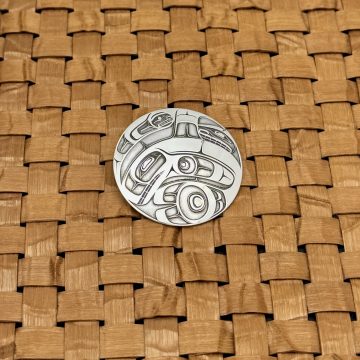 Silver Whale Pendant