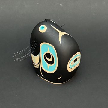 Seal Sculpture (Light Blue)
