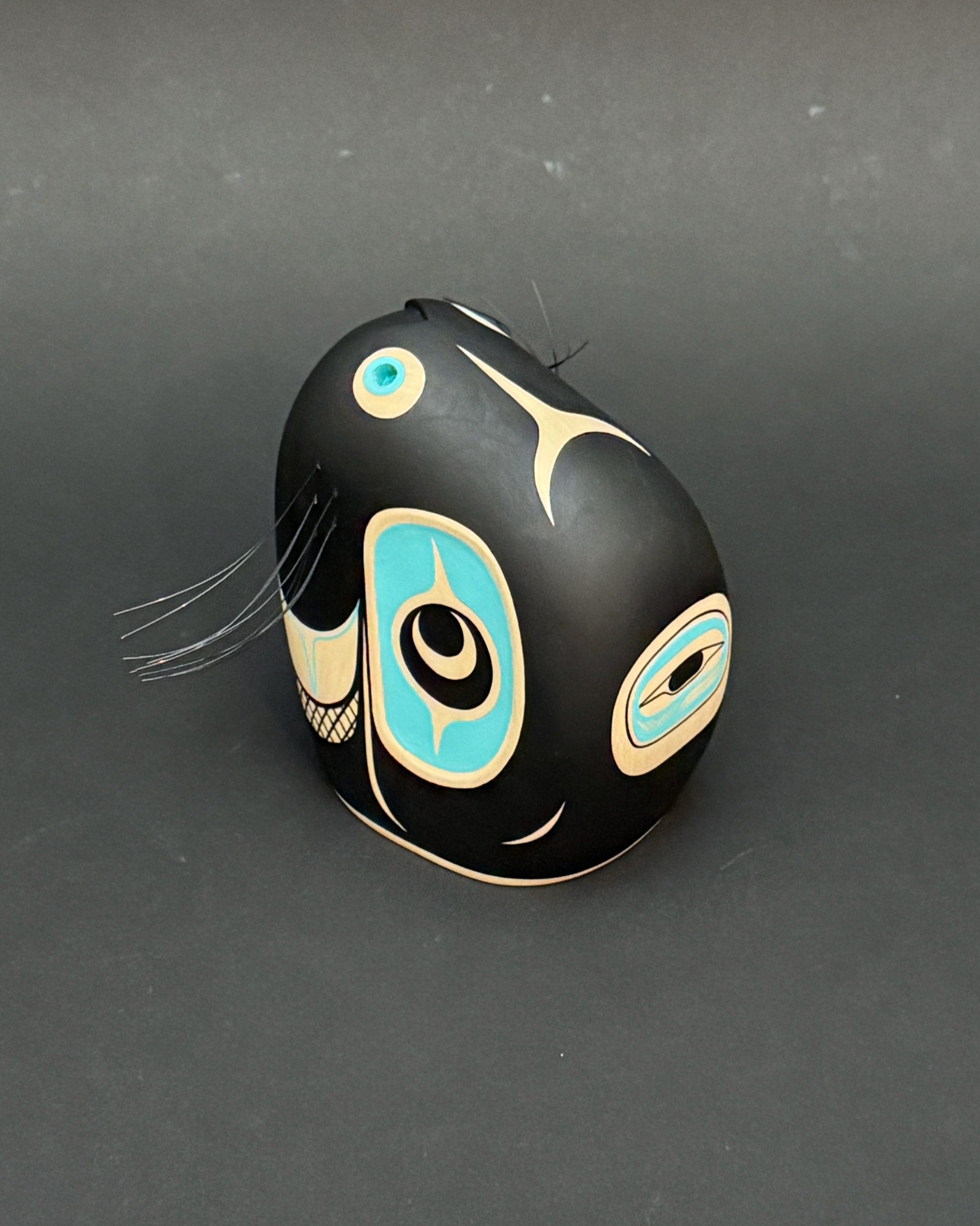 Seal Sculpture (Light Blue) - Image 2