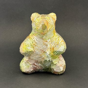 Aluminum Bear Sculpture