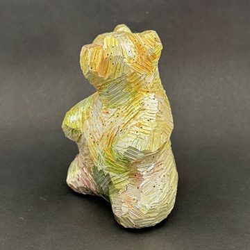 Aluminum Bear Sculpture