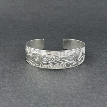 Silver Hummingbird Bracelet