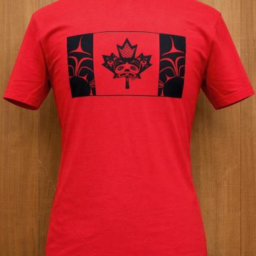 Canadian Beaver Flag T-Shirt