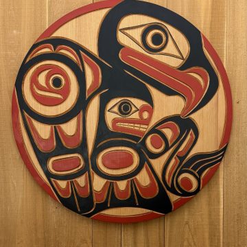 Spah Kwoes (Eagle) Panel