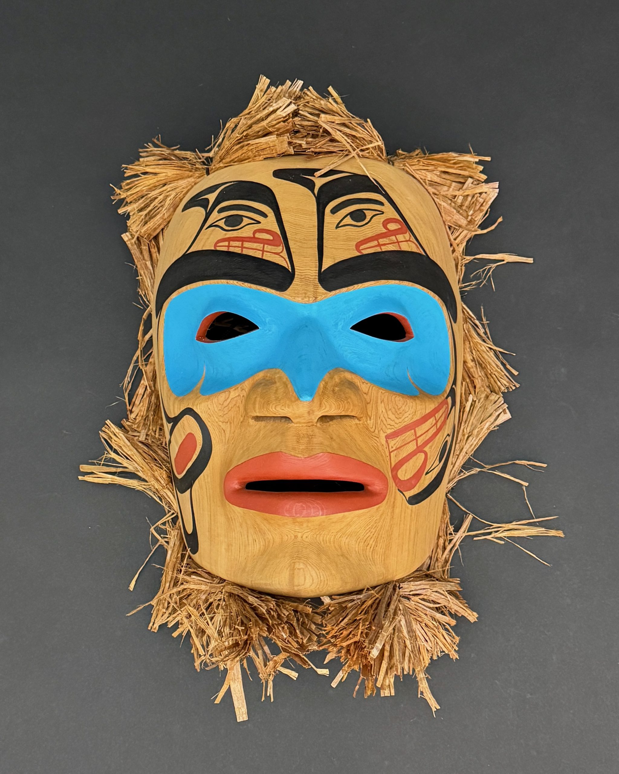 Two Finned Killer Whale Portrait Mask