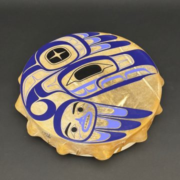 Elk Skin Thunderbird Drum