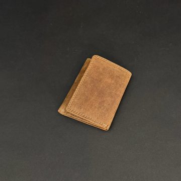 Hand Made Double Fold Leather Wallet