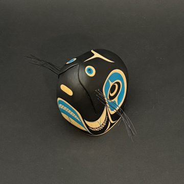 Seal Sculpture (Blue)