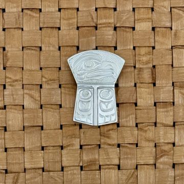 Silver Raven Pendant